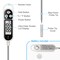 Digital Instant-Read Meat & Candy Thermometer – Kitchen, BBQ, Oil, Deep Fry, Grill, Smoker